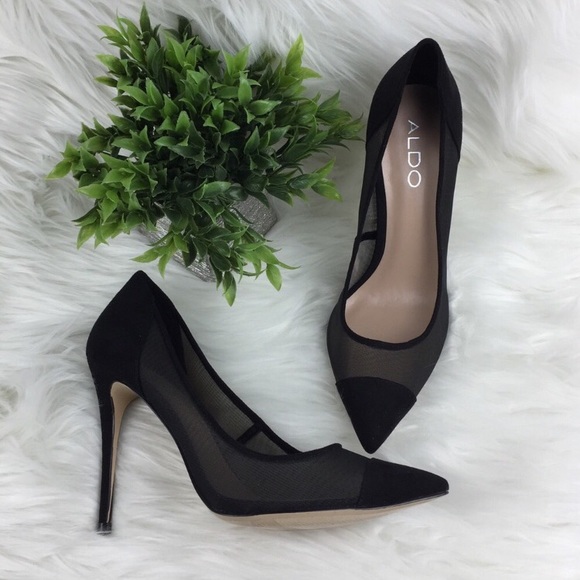 aldo mesh heels
